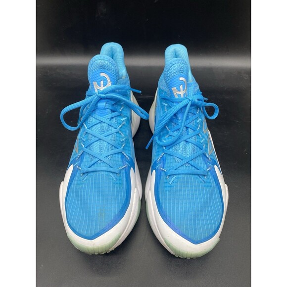 Adidas Patrick Mahomes 1 Impact FLX Shoes Men Size 11 Sky Rush Blue White HQ7167 - Picture 3 of 7